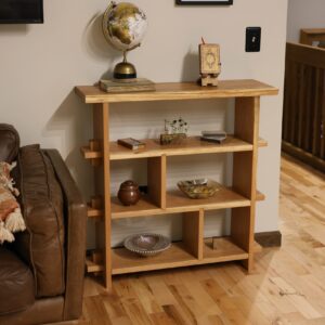 Solid Hardwood TV Console and Sideboard with Mortise and Tenon Joinery Handmade Japandi Japanese Nordic Edo
