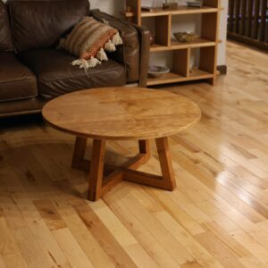 Solid wood Hardwood Coffee table Mortise and Tenon Joinery Handmade Japandi Japanese Nordic Edo Collapsible folding joinery